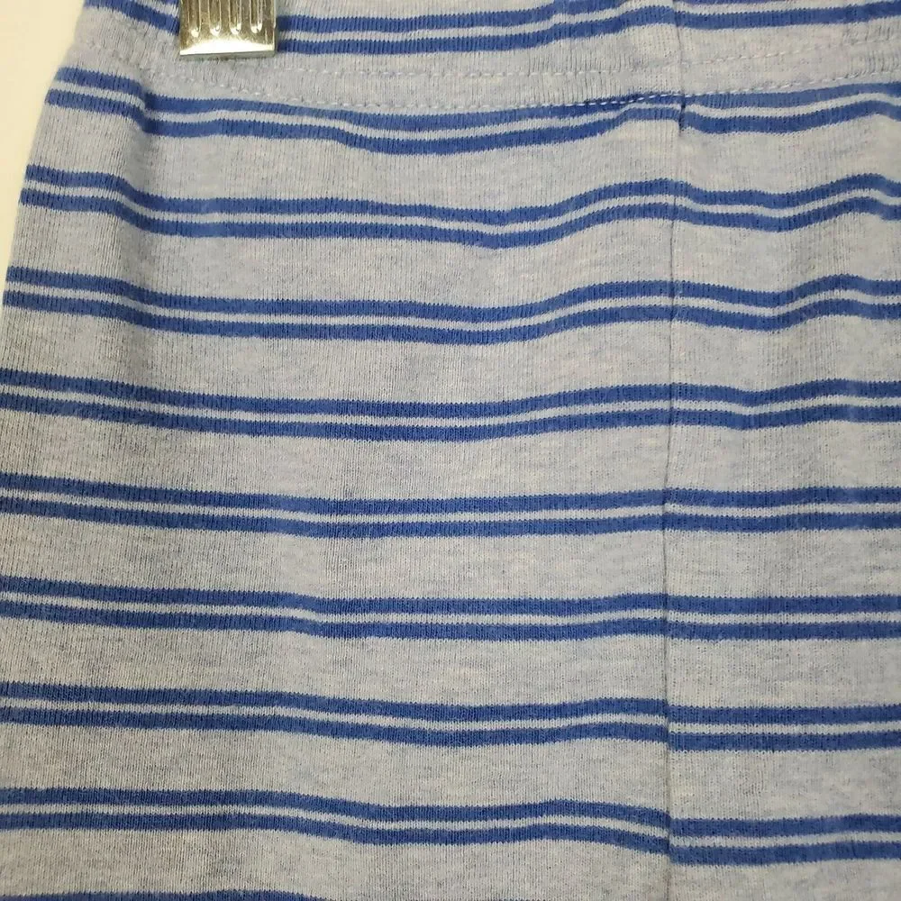 Carters Striped Blue Pull On Pajama Bottoms Shorts Size‎ 18M 24-27.5 lbs